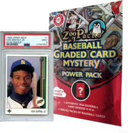 Zoo Packs MLB Baseball PSA Graded Card Mystery Power Pack - Amazon Exclusive - Image 1