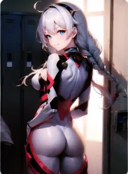 KIANA KASLANA Holo Custom Art Goddess Story Anime Collectible Card - Image 2
