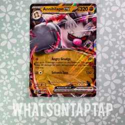 Pokemon Card Annihilape Ex 032 Black Star Promo Scarlet Violet Annihilape Ex Box - Image 1