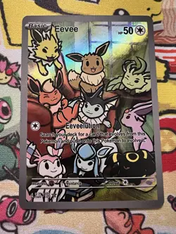 Eevee Evolutions After Skool Hobby Generation One Custom Trading Card #29 - Image 1