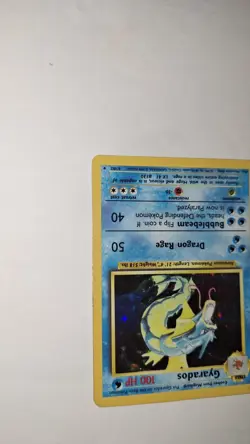 Gyrados Pokemon Card Holo Holographic TCG Trading Game Base Set 6/102 - Image 3