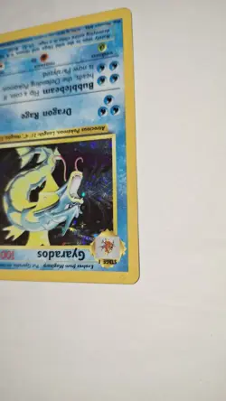 Gyrados Pokemon Card Holo Holographic TCG Trading Game Base Set 6/102 - Image 4