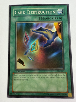 Yu-Gi-Oh! CARD DESTRUCTION - SDY-042 - Super Rare 1st Edition - VLP - Image 1