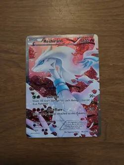 Pokemon TCG Reshiram RC22/RC25 Legendary Treasures Radiant Collection Holo Card - Image 1