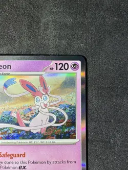 Sylveon Prismatic Evolutions Reverse Holo Card 40/131 Pokemon Card - Image 4
