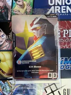 EX Base EXBP-005 Gundam TCG Bandai Card Games Fest 25-26 Stamped Exclusive Promo - Image 1