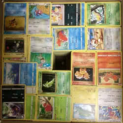 7500 Pokemon/Trainer Cards Bulk Common/Uncommon Yellow Border - No Energy - Image 1