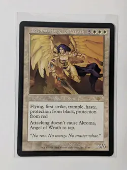 Akroma, Angel of Wrath #1/145 - Legions - MTG Magic: The Gathering - Light Play - Image 1