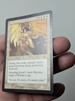 Akroma, Angel of Wrath #1/145 - Legions - MTG Magic: The Gathering - Light Play - Image 5