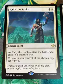 C879 MAGIC THE GATHERING RALLY THE RANKS 2X KALDHEIM #020 LP MTG - Image 2