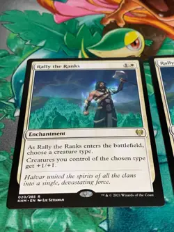 C879 MAGIC THE GATHERING RALLY THE RANKS 2X KALDHEIM #020 LP MTG - Image 3