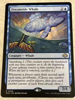 Dreamtide Whale Modern Horizons 3 Regular - Image 1