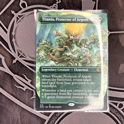 Titania, Protector of Argoth (Borderless) - FOIL Modern Horizons 2 (MH2) - Image 1