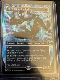 MTG Spectacular Spider-Man The Black Suit (0235) Pack fresh NM - Image 1