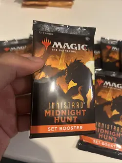 MTG Innistrad Midnight Hunt Set Booster Pack Lot Of 10 And Plus 1 Draft Booster - Image 5