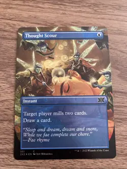 Thought Scour - Foil Extended Art Double Masters *NorthernRoute* - Image 1