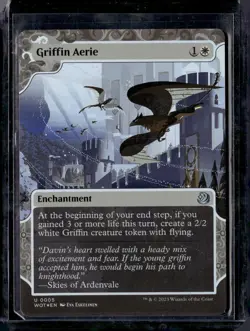 Griffin Aerie 5 Foil NM-Mint MTG Magic The Gathering - Image 1