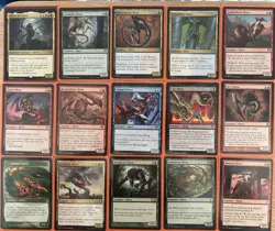 Budget Casual MTG Commander Deck 5 Color Slivers W Sliver Hivelord Ready To Play - Image 1