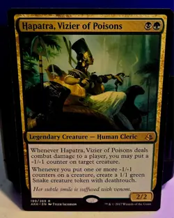 magic the gathering - Hapatra, Vizier of Poisons - Legendary Creature - Rare - Image 1