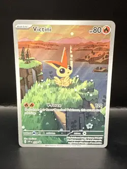 Pokemon Victini 208 Sv: Scarlet & Violet Promo Cards Holo D - Image 1