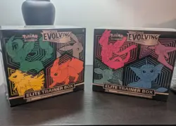 Pokemon TCG Evolving Skies Sealed Elite Trainer Boxes ETB Set - Image 1