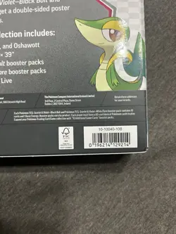 Pokemon Scarlet and Violet Black Bolt and White Flare Poster Collection Sealed - Image 2