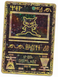 Pokemon TCG Ancient Mew Promo Holo Psychic Pokemon Card English - Image 1