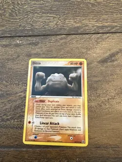Ditto (Geodude) 62/113 Delta Species Regular Pokemon Card - Image 1