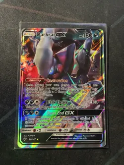 Pokemon Darkrai GX Holo Ultra Rare TCG Card Burning Shadows 88/147 - Image 2