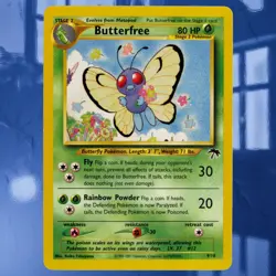 Pokemon Butterfree #9/18 Southern Islands Rare Non-Holo Card ☆LP-MP☆ See Photos - Image 1
