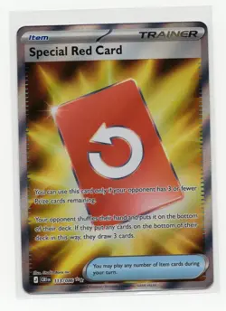 Special Red Card 113/086 Me04: Chaos Rising Holo - Image 1