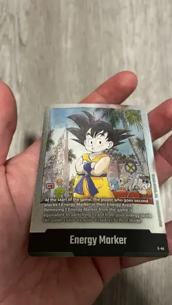 Dragon Ball Super Card Game Son Goku Energy Marker E-44 English - Image 2