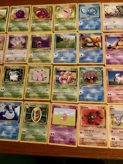 Lot Of 50 Vintage Pokemon TCG Cards Base Set Unlimited Fossil Jungle - Image 4