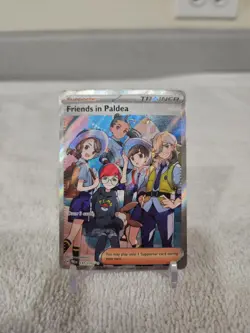 Friends in Paldea 137/131 Full Art Trainer Prismatic Evolutions Pokemon Card NM - Image 1