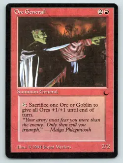 MTG Orc General U The Dark (DRK) NM Magic - Image 1