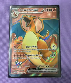 Pokemon TCG Pokemon SV 151 Charizard Ex 183/165 Ultra Rare | Near Mint - Image 1