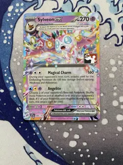 Pokemon TCG Sylveon ex 086/191 Prize Pack Series 7 Double Rare - Image 1