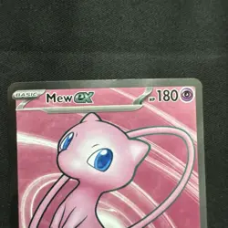Pokemon SV: Scarlet & Violet 151 Mew ex 193/165 Ultra Rare Full Art Holo 180 HP - Image 2