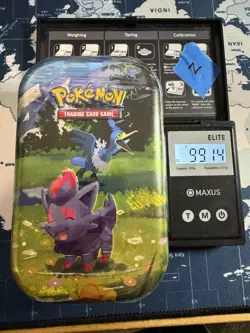 Ascended Heroes Mini Tin 99.14g weighed Sealed Pokemon - Image 1