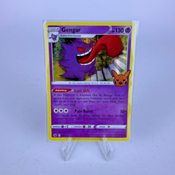 Pokemon Gengar TCG Stamped Card Halloween Trick or Trade, Holo Rare, 057/198 LP - Image 1