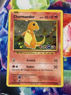 Charmander 9/108 - Cosmos Holo Toys R Us Promo - XY Evolutions Pokemon - Image 1