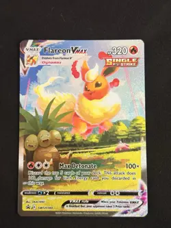 Pokemon TCG Flareon VMAX SWSH180 Holo Promo Sword & Shield 2021 320 HP - Image 1