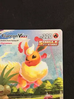 Pokemon TCG Flareon VMAX SWSH180 Holo Promo Sword & Shield 2021 320 HP - Image 3