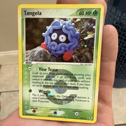 Pokemon TCG Tangela 30/112 FireRed & LeafGreen Reverse Holo Rare EN 60HP - Image 2