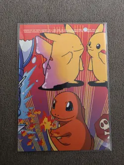 Topps Pokemon #39 Jigglypuff blue label 6 of 10 - Image 2