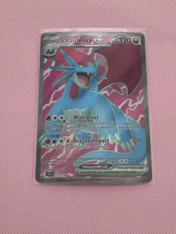 Pokemon TCG Salamence ex 177/159 Ultra Rare Holo Journey Together - Image 1
