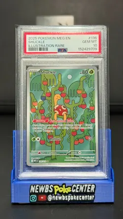 PSA 10 - Shuckle - 136/132 - Mega Evolution - Pokemon TCG - Image 1