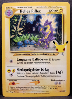 Helles Riffex SWSH137 Celebrations Promo Holo Pokemon Pokemon Karte Deutsch NM - Image 1