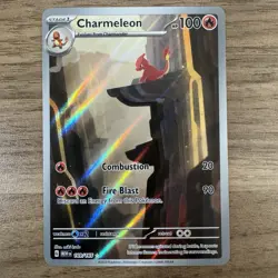 Charmeleon 169 Illustration Rare 151 NM/M Pokemon TCG Scarlet & Violet MEW EN - Image 1