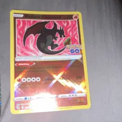 Nintendo Pokemon TCG Pokemon GO Holo Lot Zekrom Reshiram Radiant Charizard - Image 4